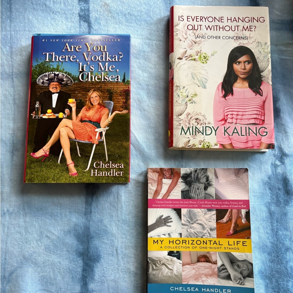 Set of Three Humorous Books